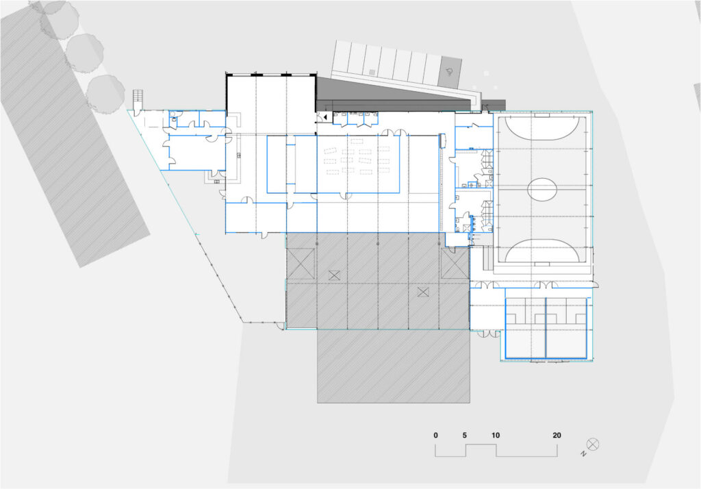 Plan du Futsal à Gorrevod